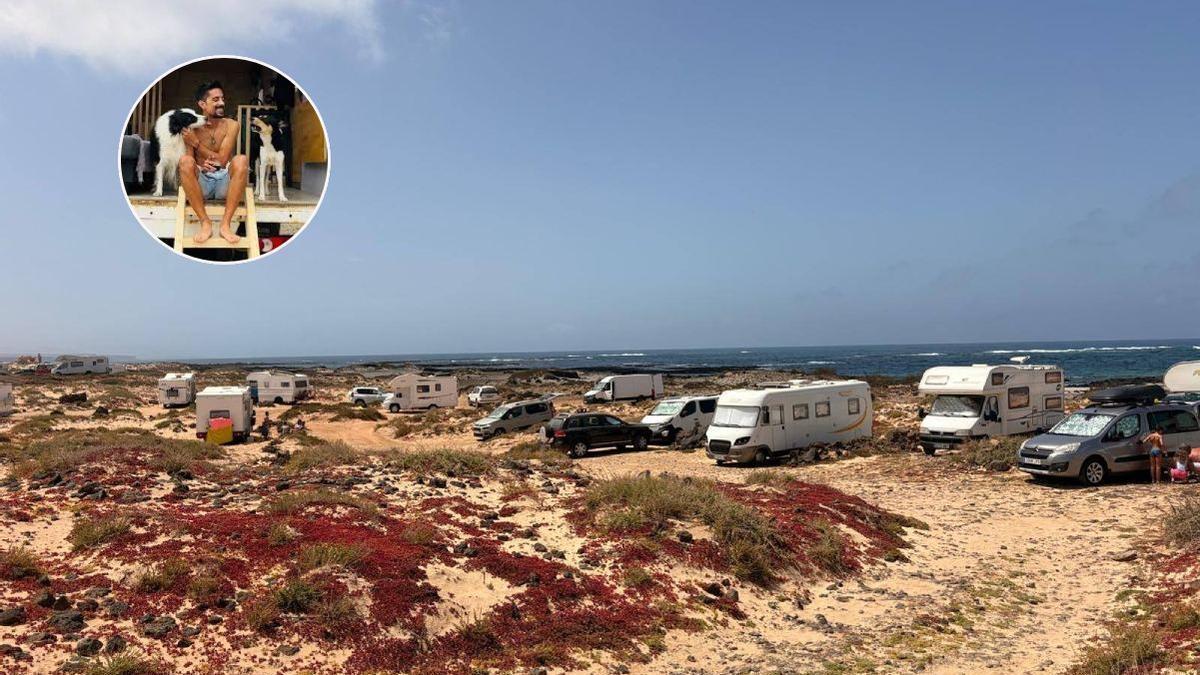 Fran Molinos, programador de 38 años que vive en un camión: “No tengo casa fija, no pago alquiler ni hipoteca ni luz”