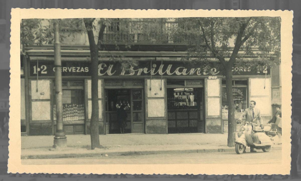 Antigua fachada de "El Brillante"