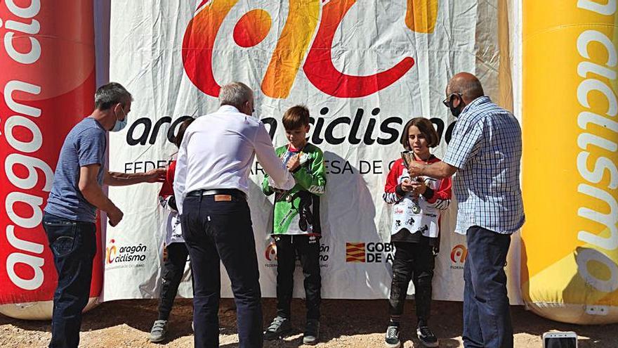 Lucas Pardo ganó en categoría 9 y 10 años. | SERVICIO ESPECIAL