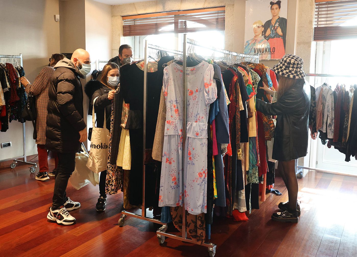 VinoKilo, la mayor feria de ropa de segunda mano de Europa en Vigo