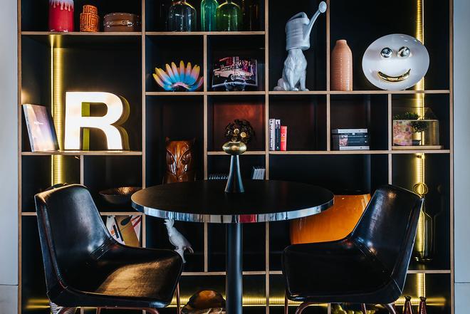 Área social del Hotel de Cristiano Ronaldo en Madeira