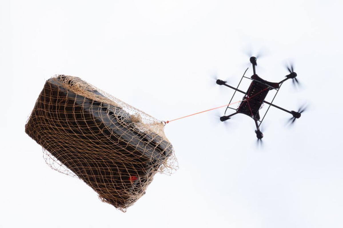 Drones capacidad de carga sale