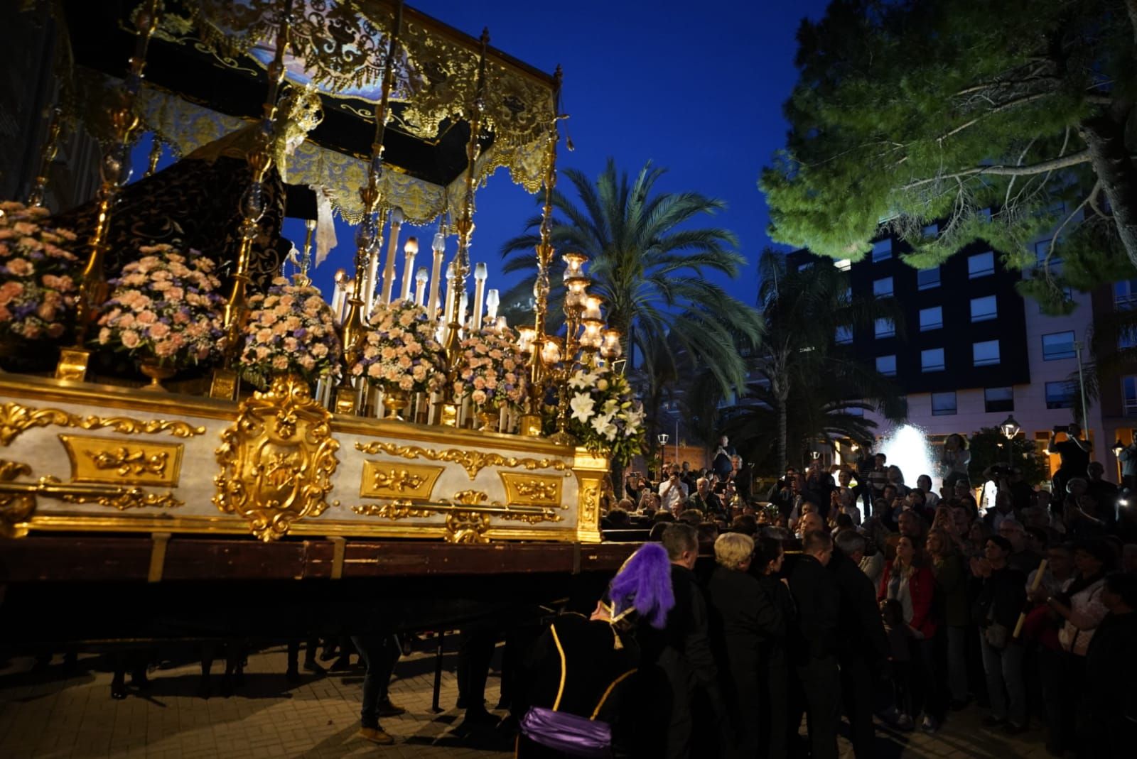 Procesión de la Dolorosa del Grao en la Semana Santa Marinera de València