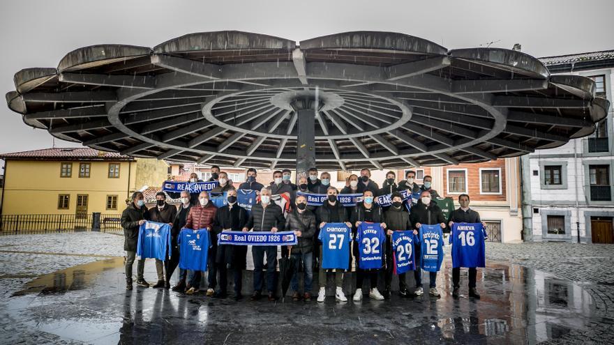 Las imágenes de los ovetenses del Oviedo