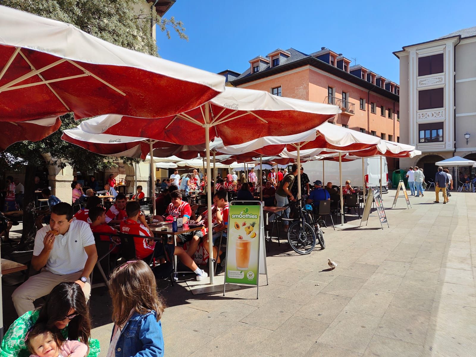 La Mareona, en Ponferrada para apoyar al Sporting