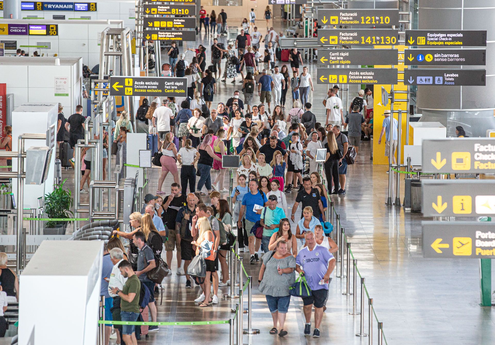 Un aeropuerto de record