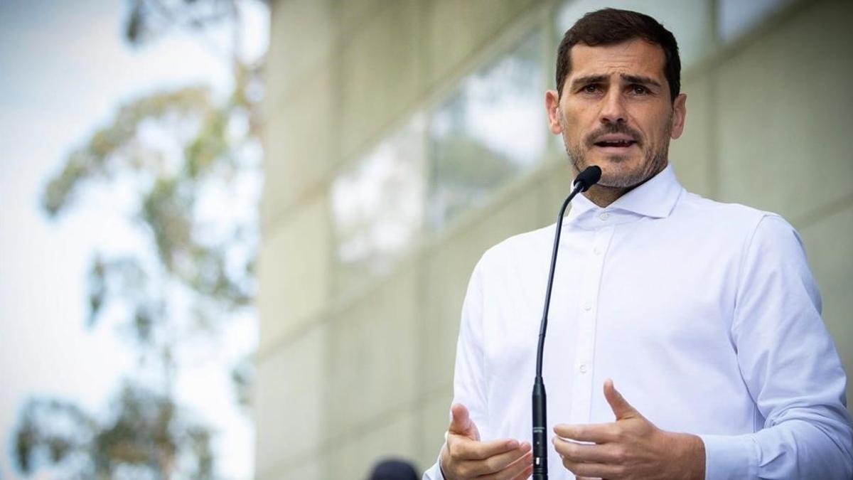 Iker Casillas envía un mensaje a los médicos que le salvaron la vida