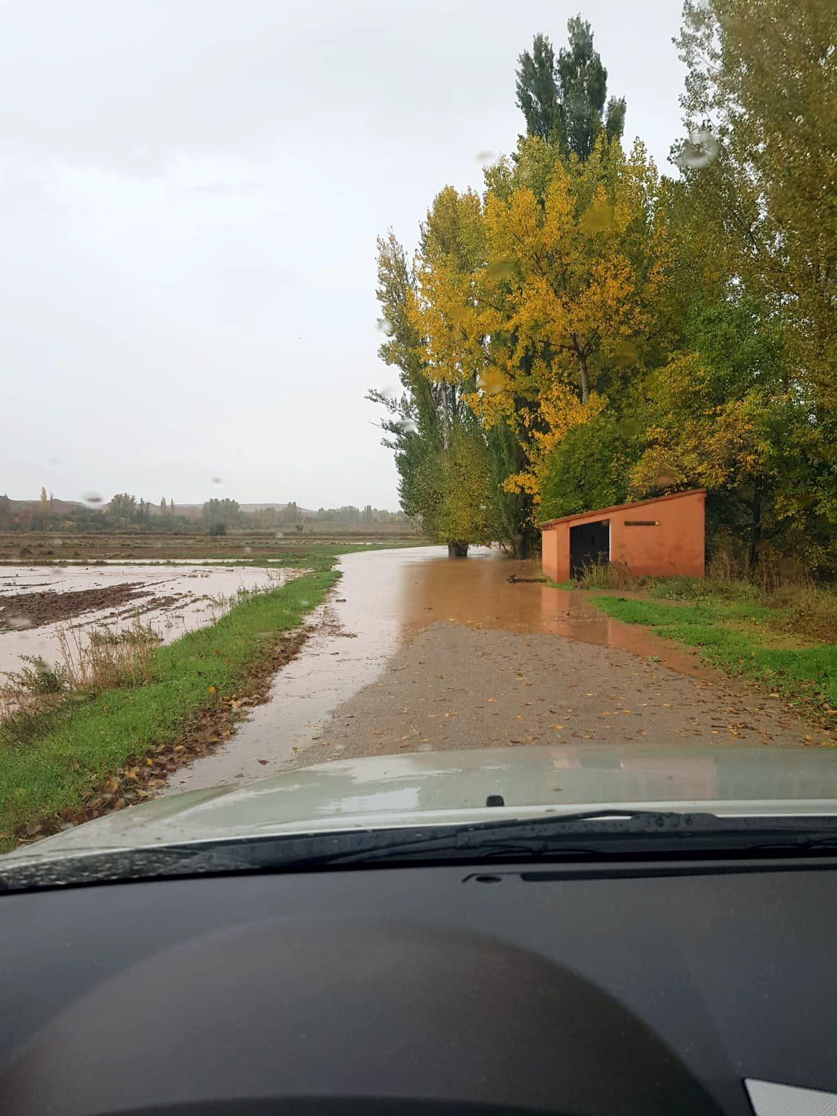 La gota fría en Teruel