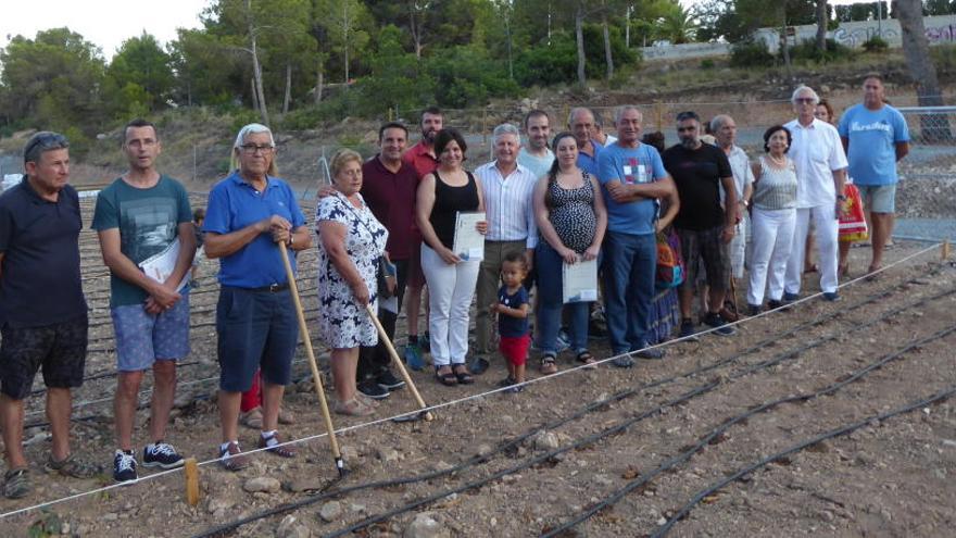 La Nucía entrega 25 huertos ecológicos en la zona de la Urbanización Varadero