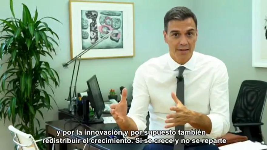 Sánchez asegura que el Ejecutivo del PSOE está haciendo posible el cambio