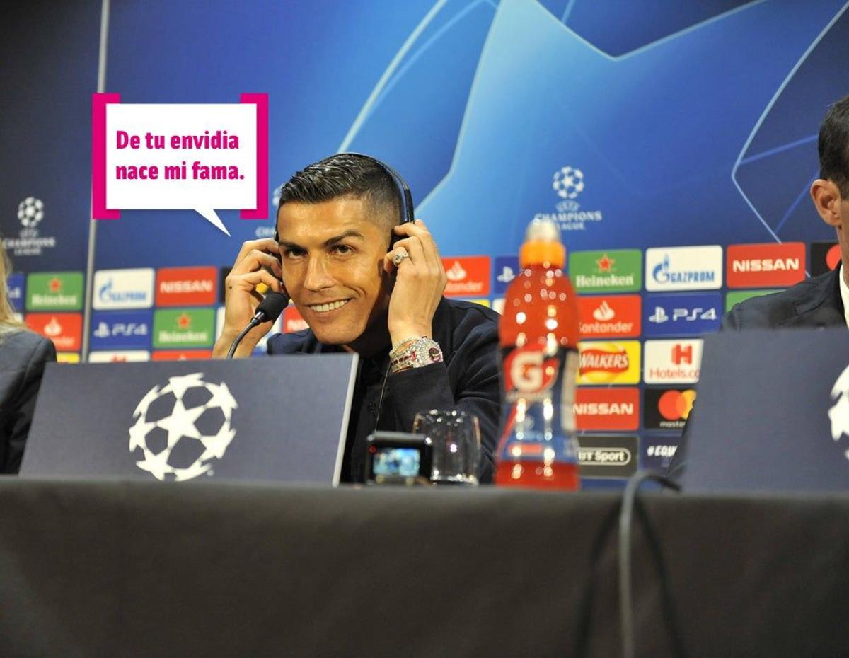 Cristiano Ronaldo con reloj caro
