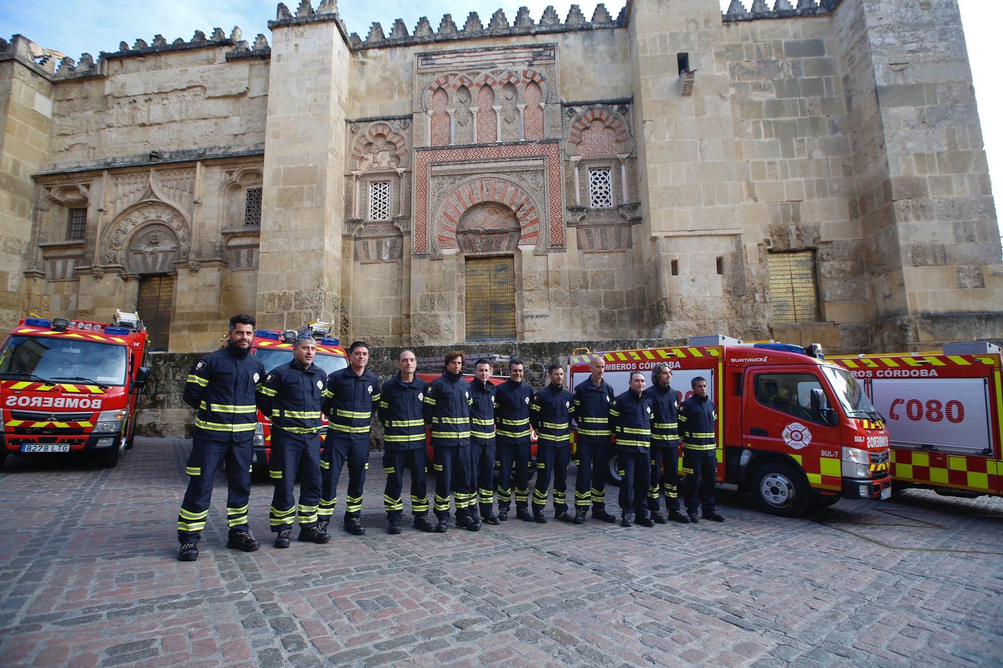 Nuevos vehículos de los bomberos de Córdoba