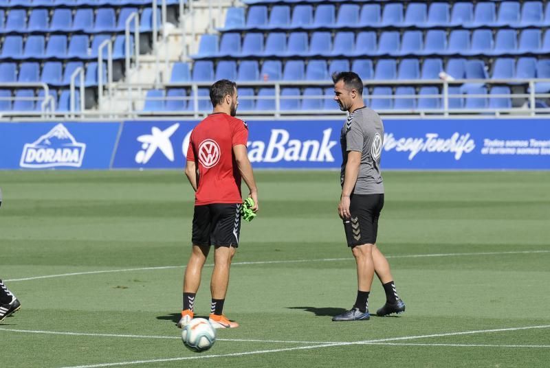 Entrenamiento del CD Tenerife en El Mundialito