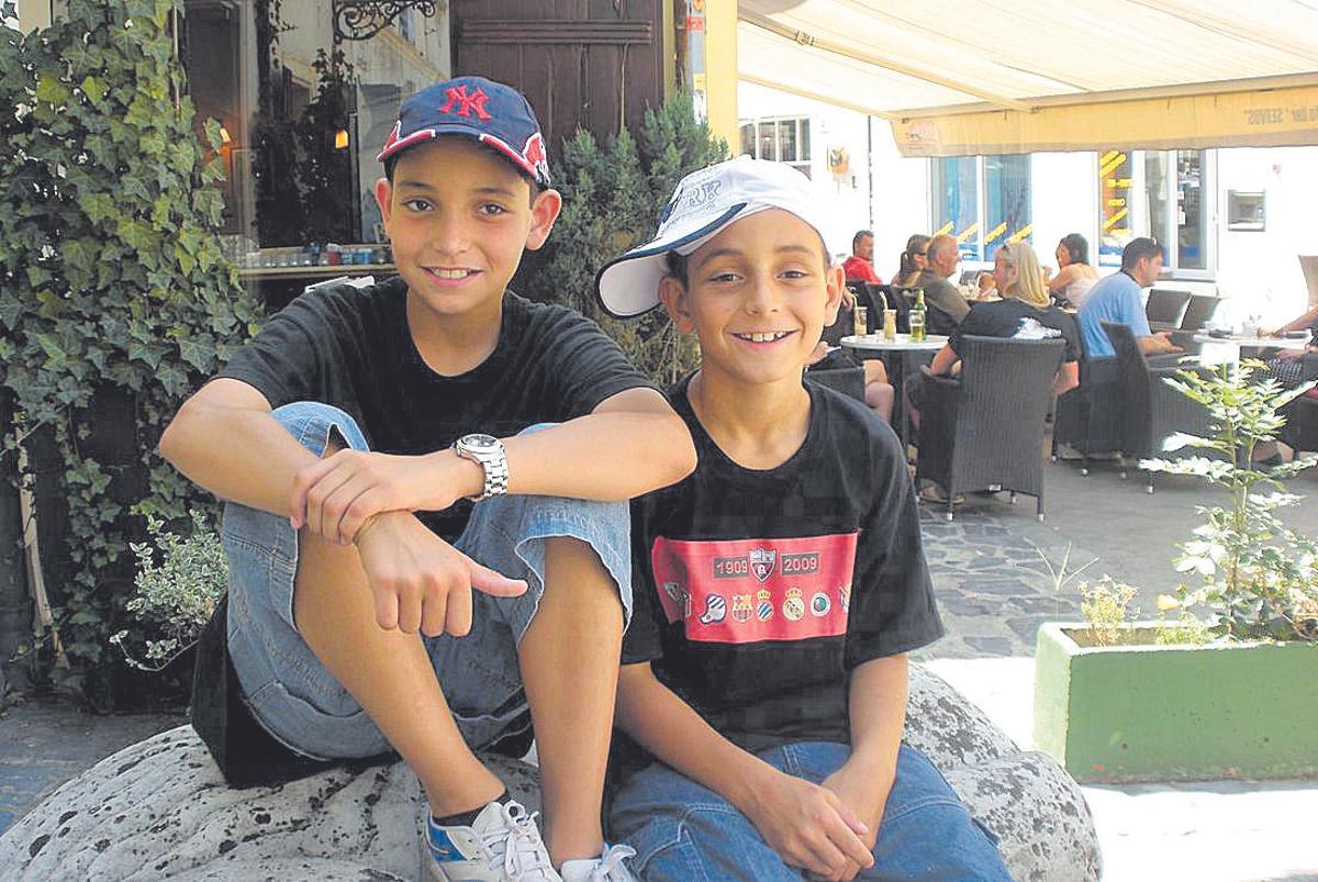 Tomás i Ramon Terrats de petits