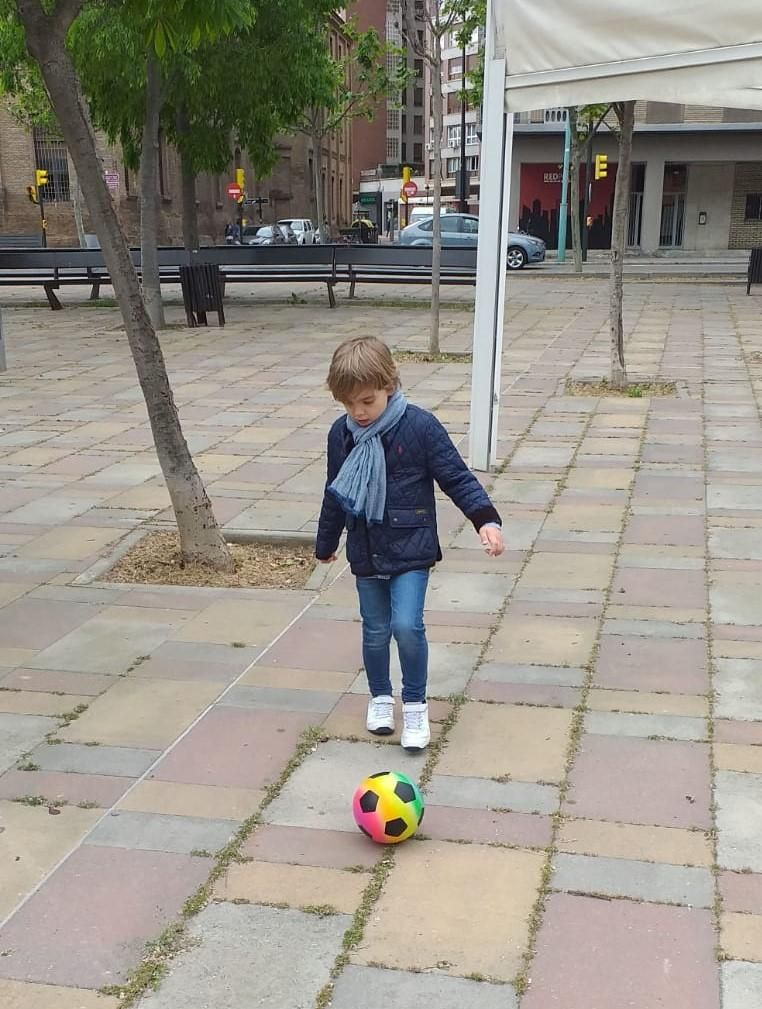 Los niños y niñas vuelven a las calles de Zaragoza