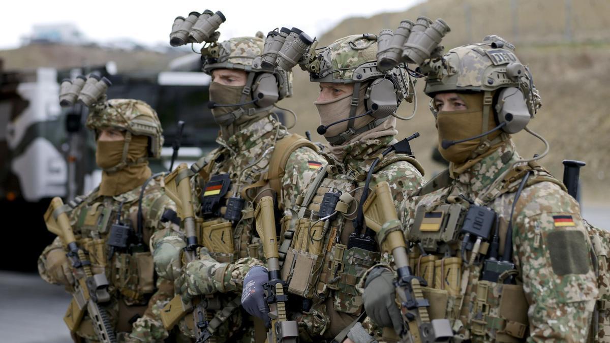 Soldats de les forces especials alemanyes.