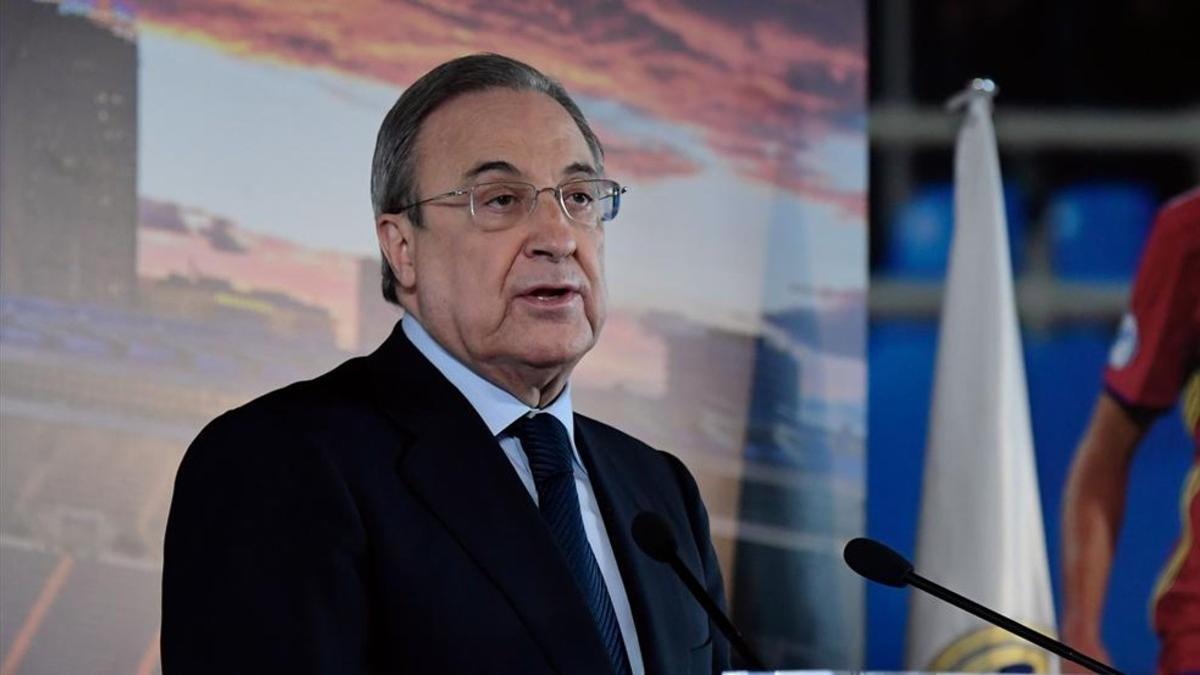 Florentino Pérez, presidente del Real Madrid