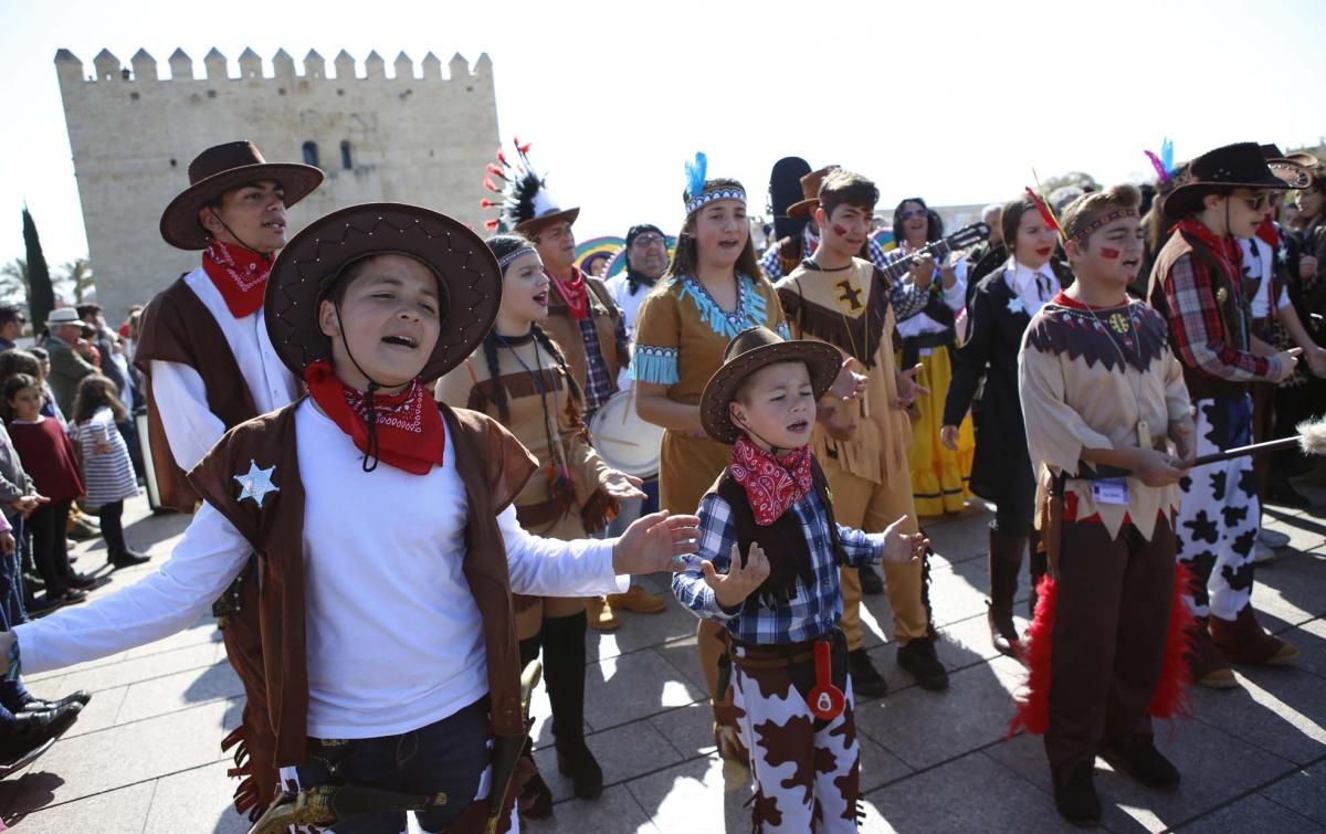 Carnaval de Córdoba: pasacalles en la Calahorra y fiesta infantil en el Bulevar