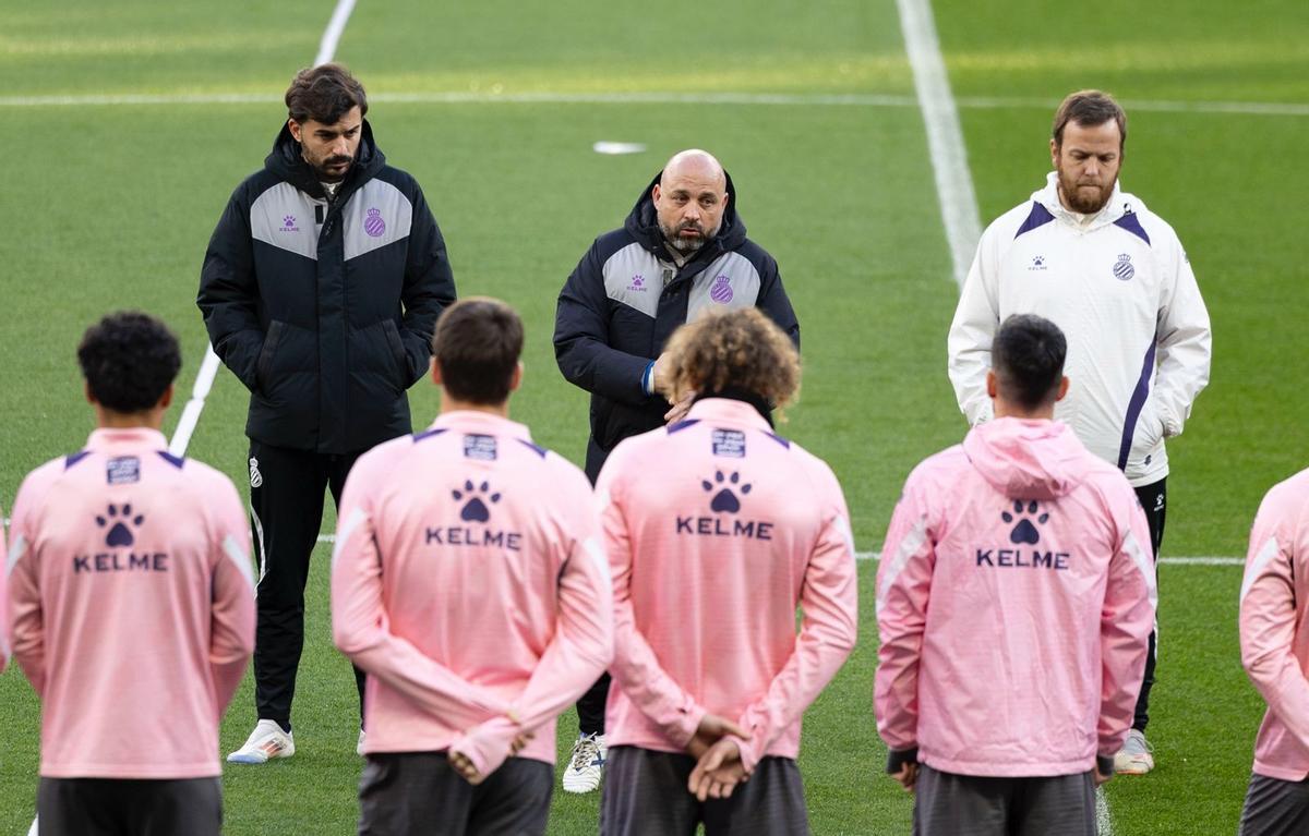 Entrenamiento del RCD Espanyol