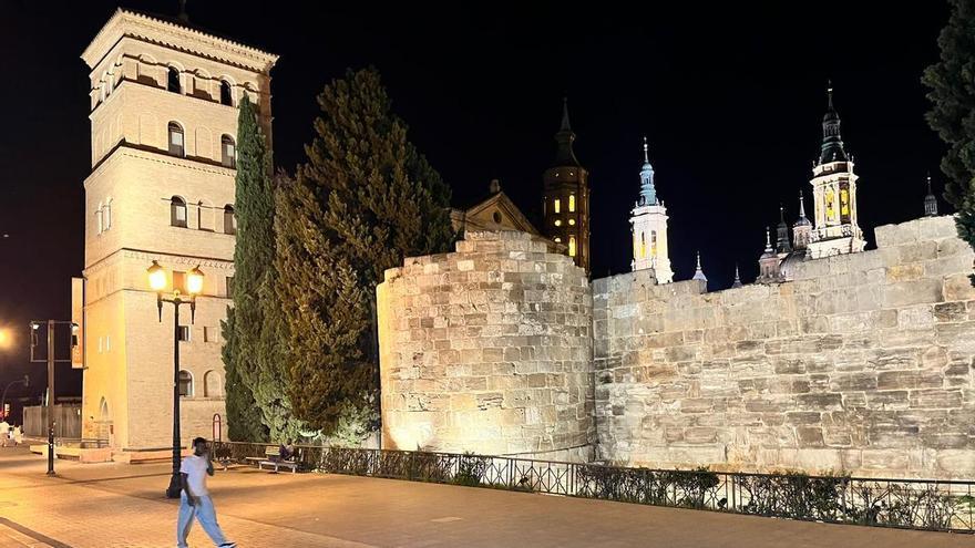 Así lucen los monumentos de Zaragoza tras la primera fase del plan especial de iluminación
