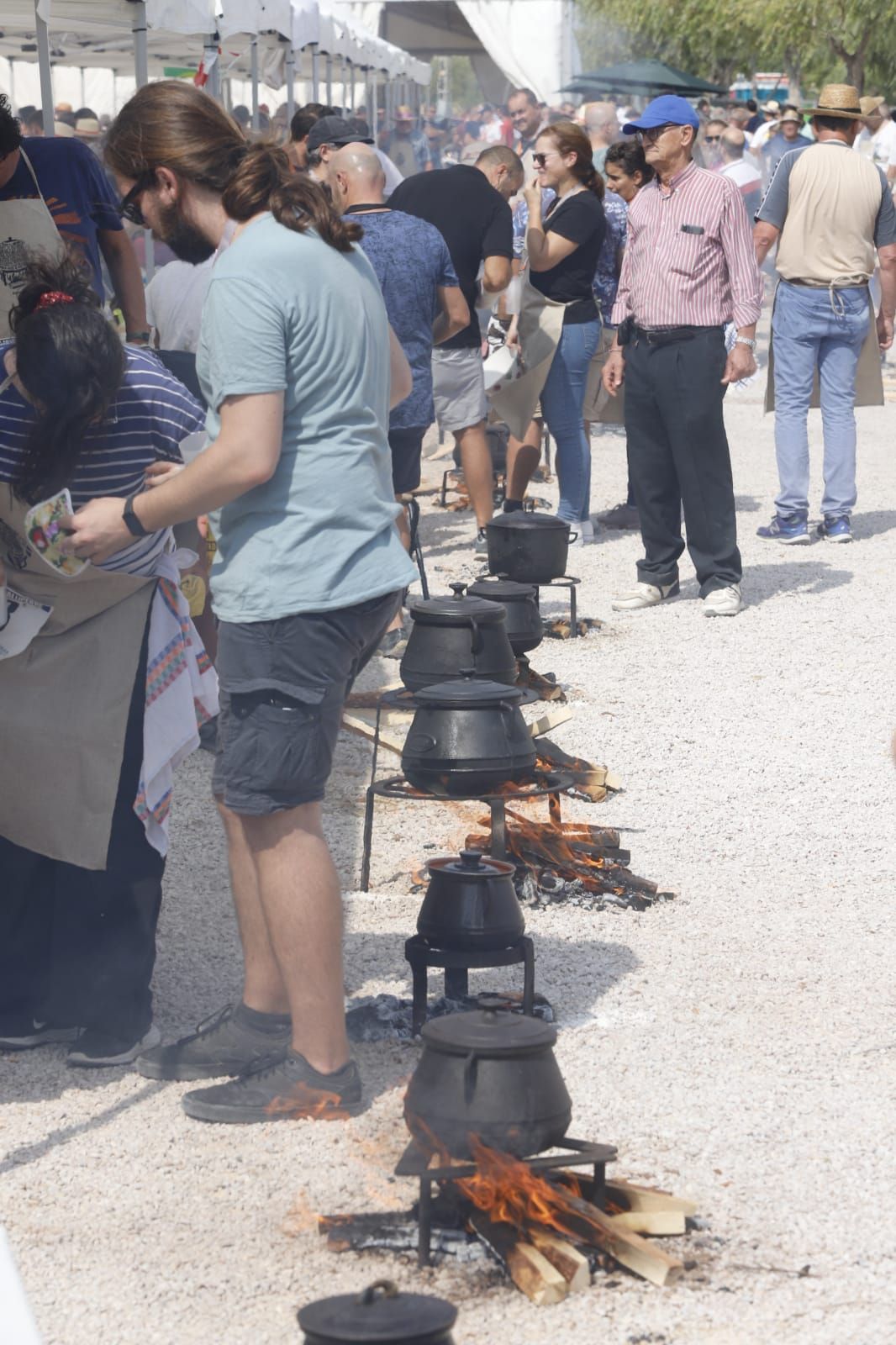 Día de fiesta en el 'Concurs d'allipebre' de Catarroja