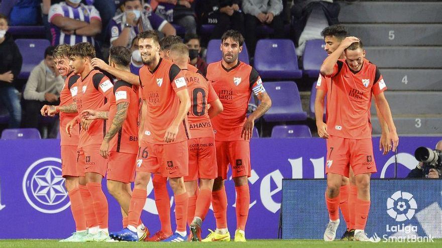 Así han estado los jugadores del Málaga CF ante el Valladolid