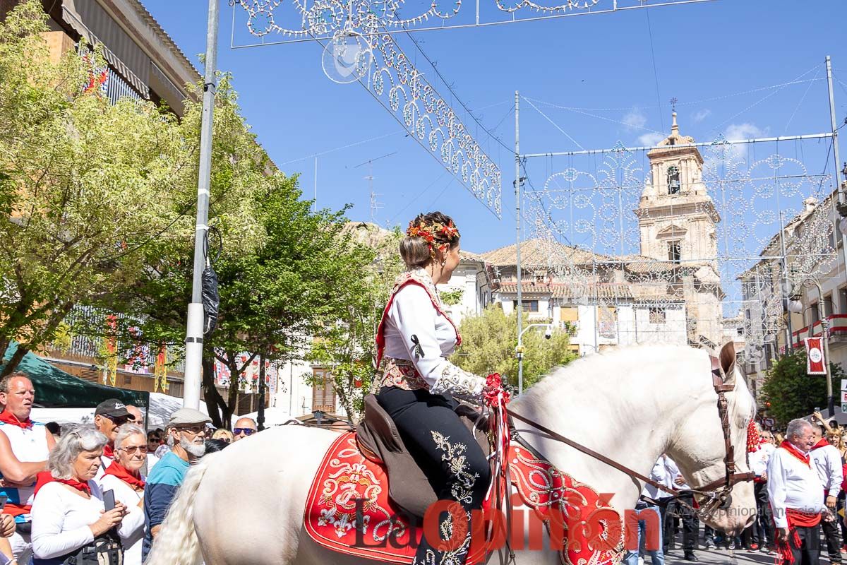 Recorrido Caballos del Vino día dos de mayo en Caravaca