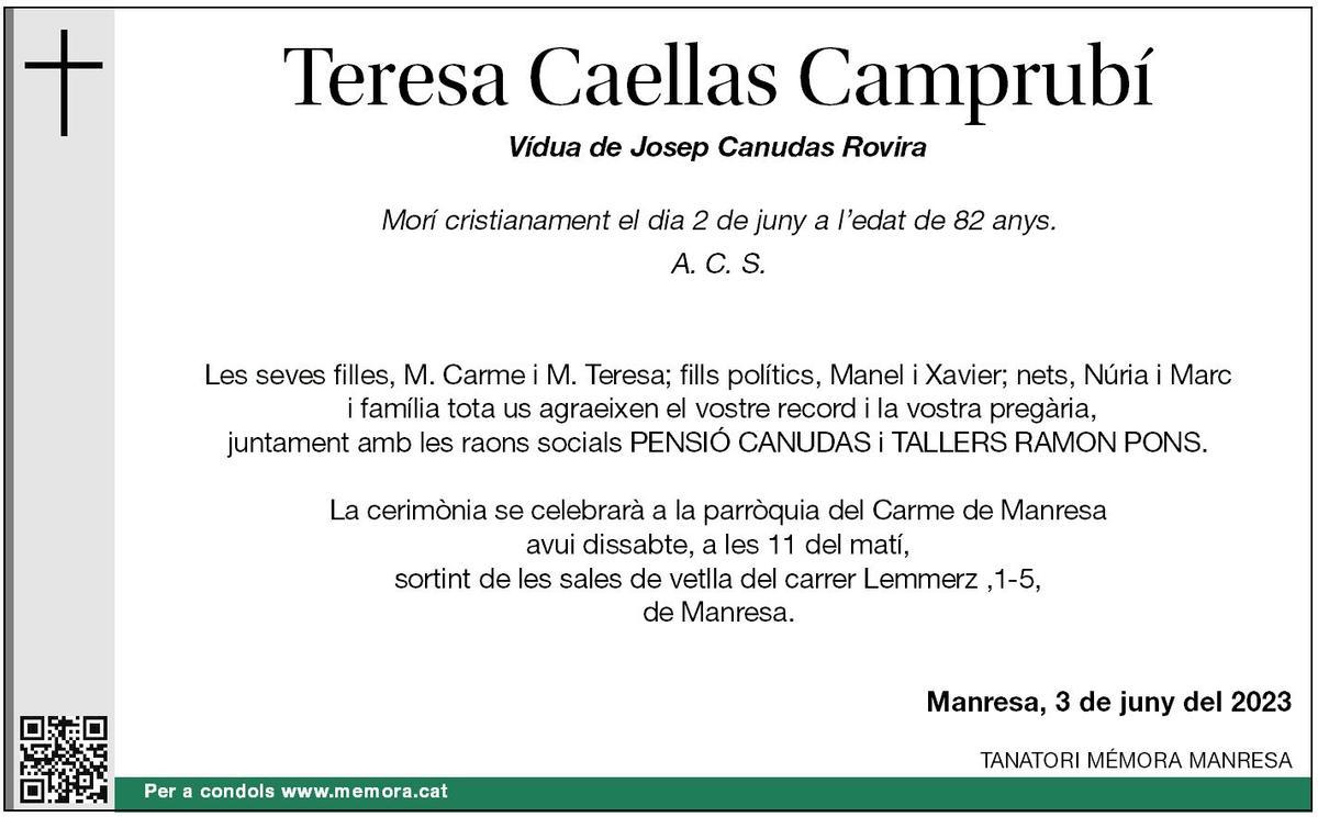 Teresa Caellas Camprubí