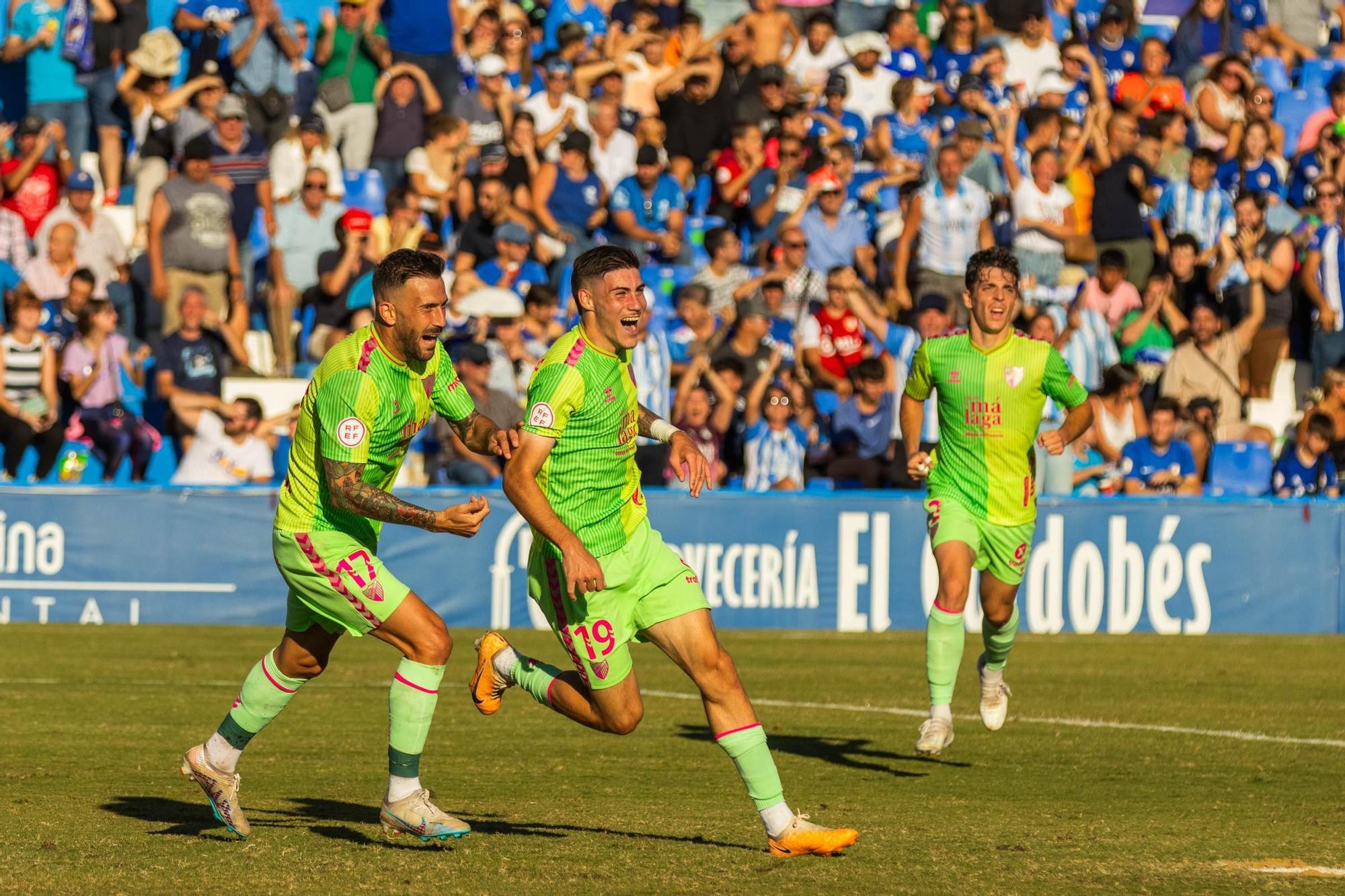 El Deportivo Linares - Málaga CF, en imágenes