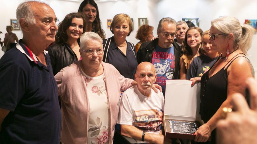 Emocionado homenaje al olímpico Dacal en La Carriona