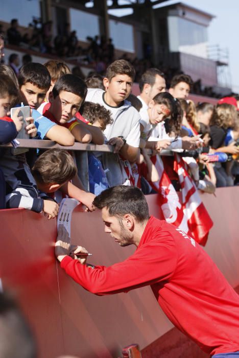 Entrenament de portes obertes a Montilivi