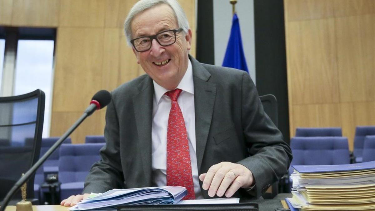 El presidente de la Comisión Europea, Jean-Claude Juncker