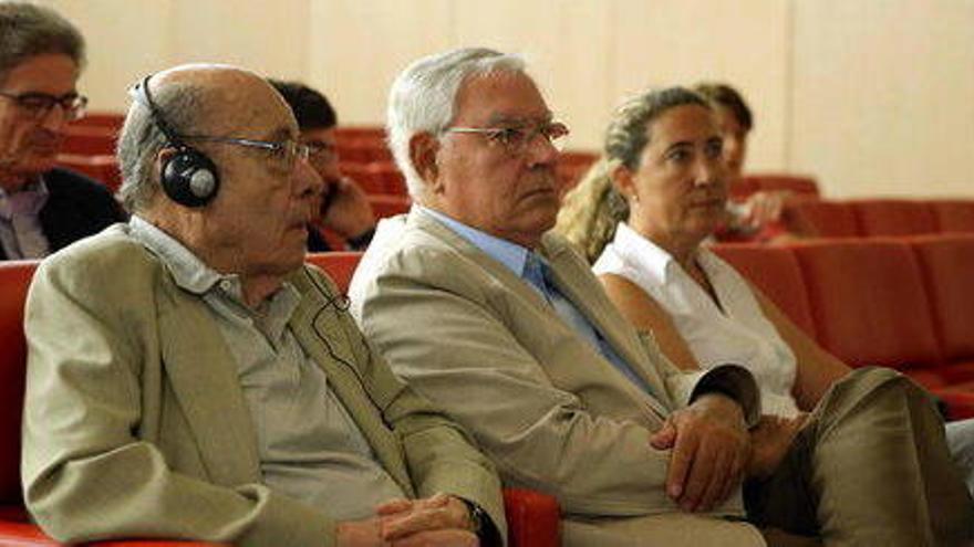 Els condemnats Fèlix Millet, Jordi Montull i Gemma Montull, l&#039;últim dia del judici del &#039;cas Palau&#039;