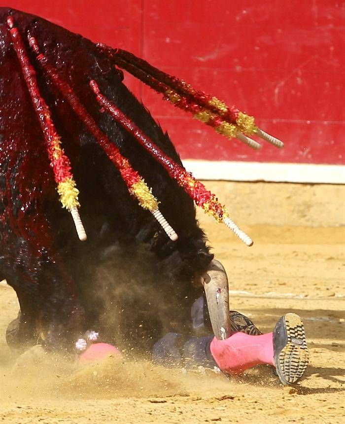 Fotogalería: Cogida a Joselillo en Zaragoza