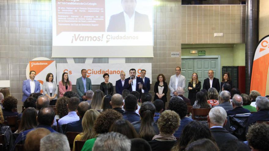 Ciudadanos presenta la candidatura de Jerónimo Moya