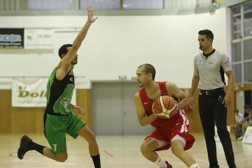 El Bàsquet Girona imposa el seu físic per guanyar el primer amistós a Quart