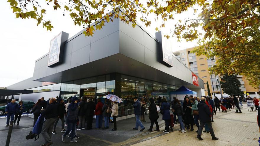 Supermercado Aldi de Zaragoza, que fue inaugurado hace una semana en Zaragoza.