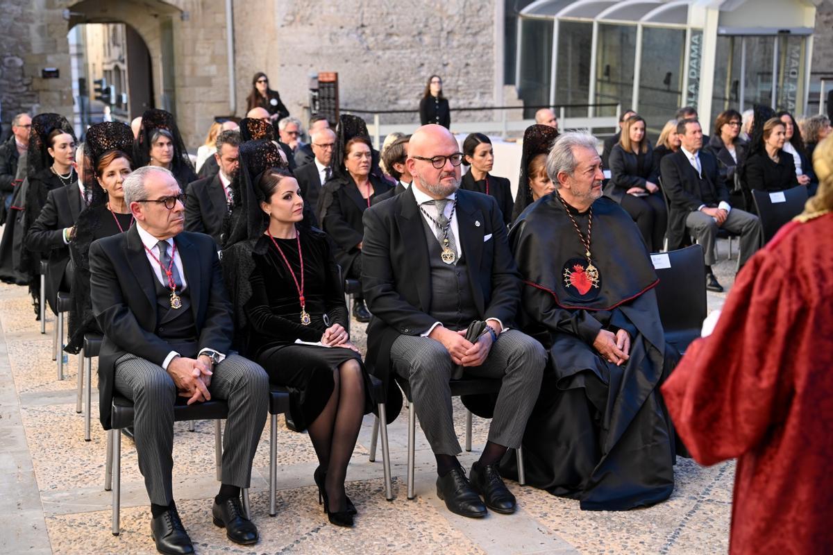 Así ha sido el acto cívico en el Palacio de Altamira de Elche para poner en valor la Trencà del Guió Así ha sido el acto cívico en el Palacio de Altamira de Elche para poner en valor la Trencà del Guió