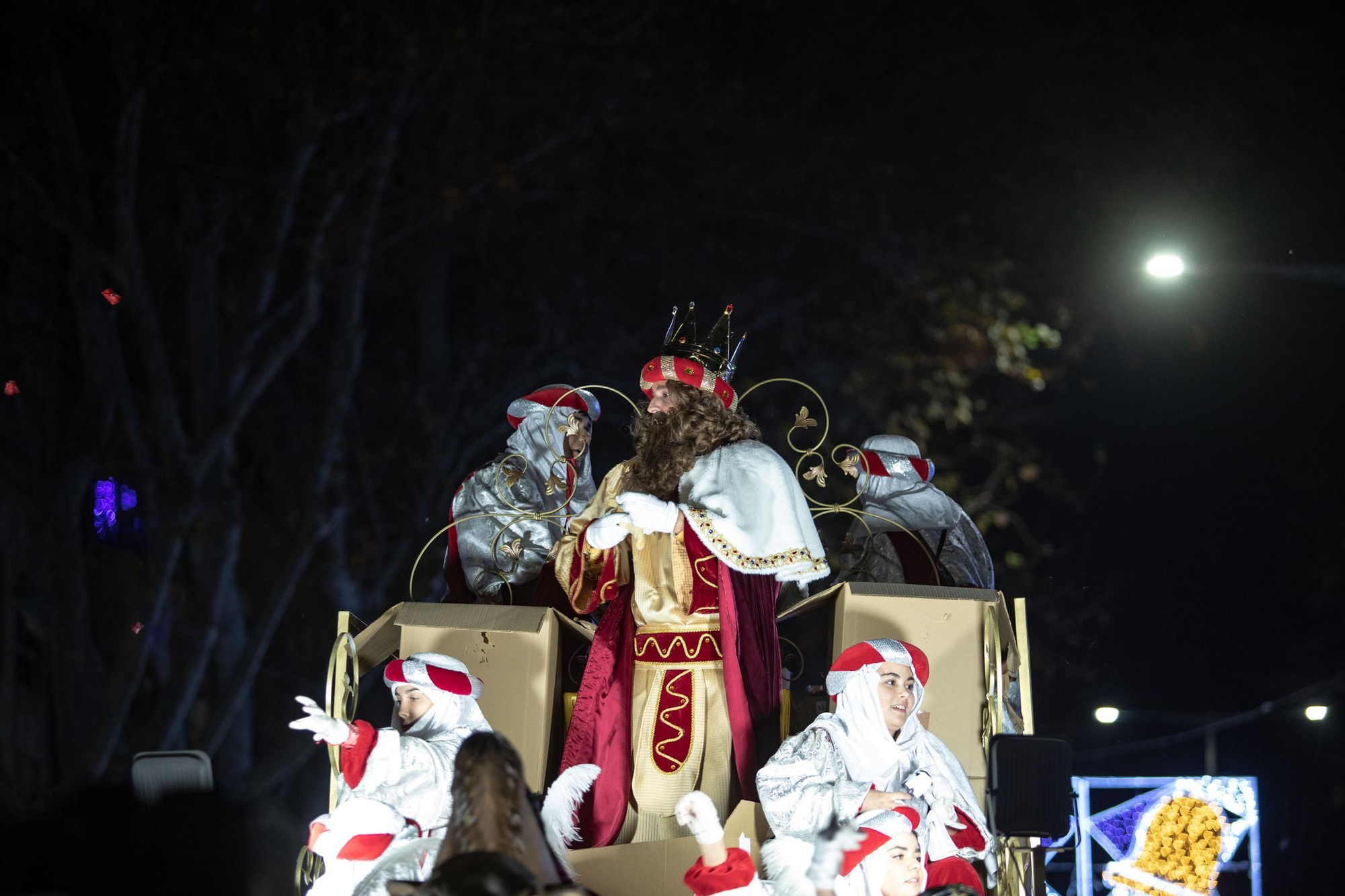 Los Reyes Magos emocionan en Cartagena