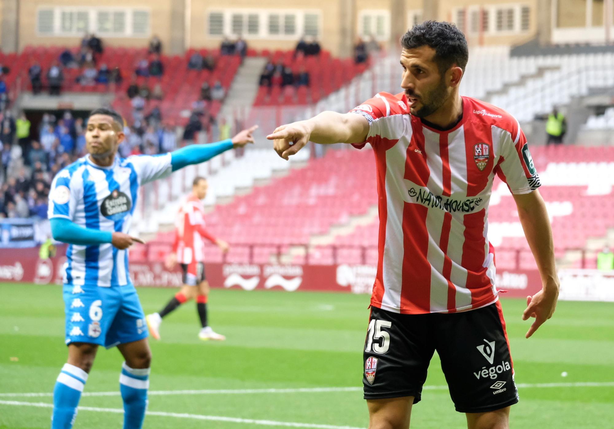 El Dépor le gana 0-1 a la UD Logroñés