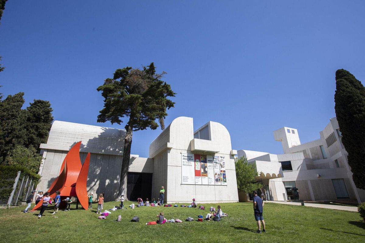 Barcelona 10/05/2022 Shorthand museos. Fundació Miró . Foto de Ferran Nadeu