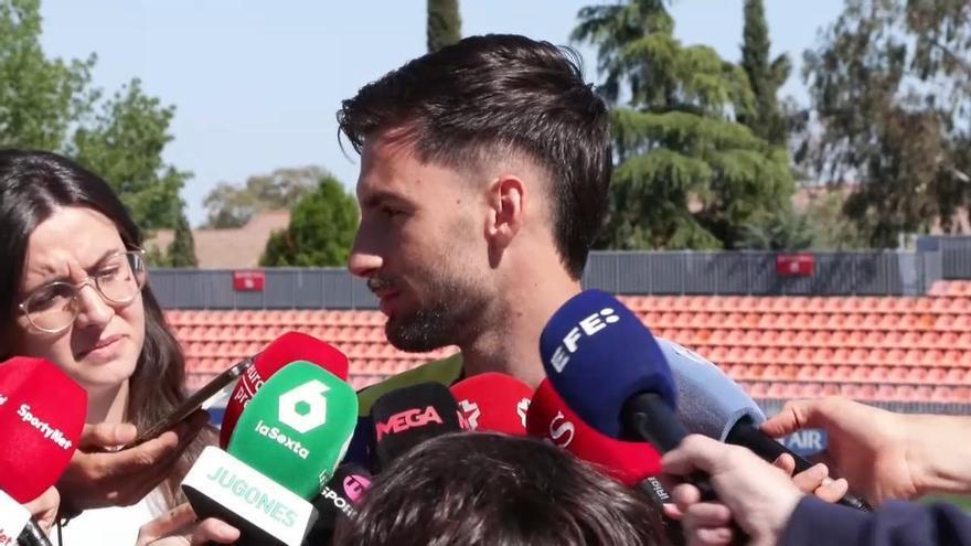 Baena: "No podía haber hecho mejor elección que venir al Atlético"