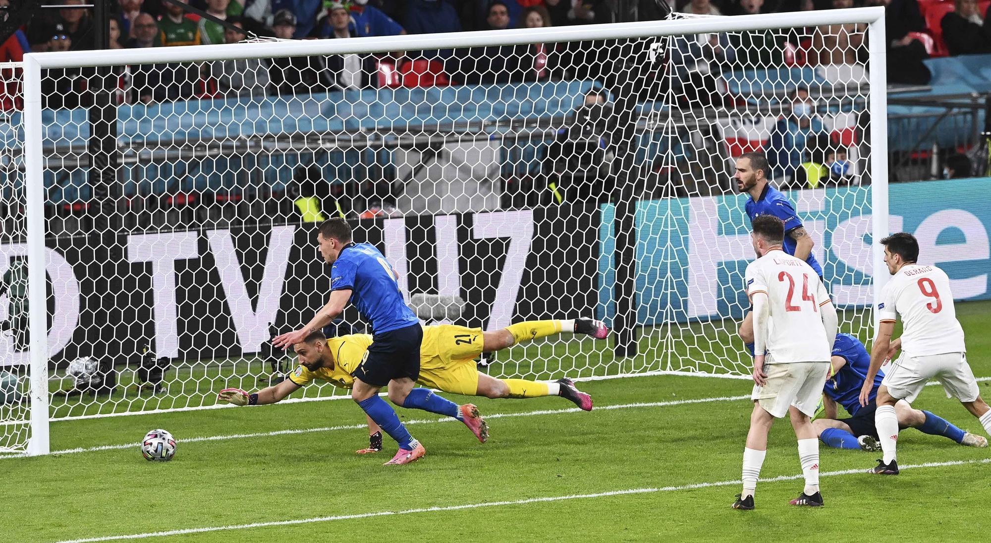 Las fotos mas espectaculares del España - Italia de semifinales de la Eurocopa