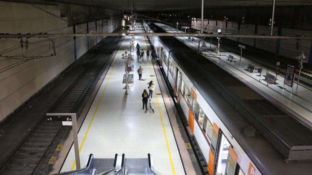 Estación de Rodalies en Terrassa