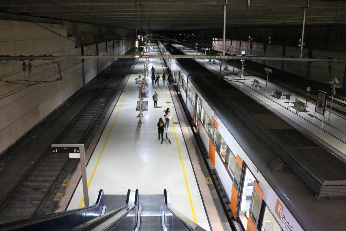 Estación de Rodalies en Terrassa
