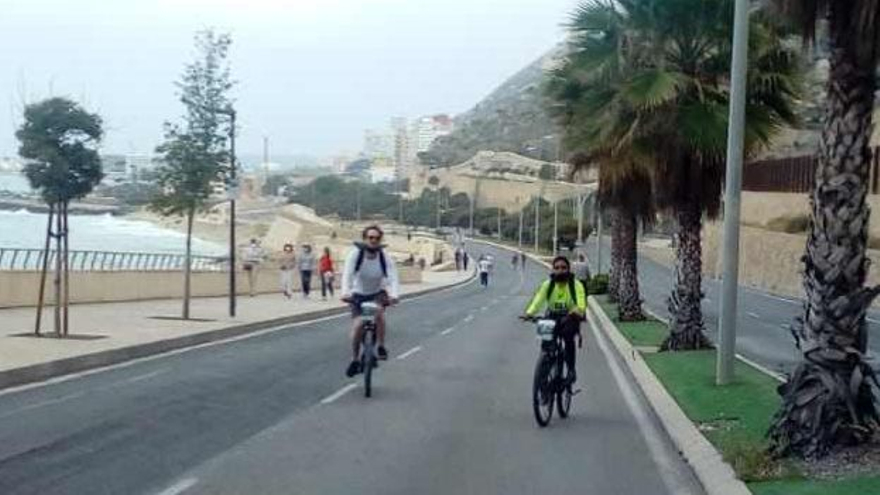 Dos carriles de la Cantera también se peatonalizan los domingos por la mañana