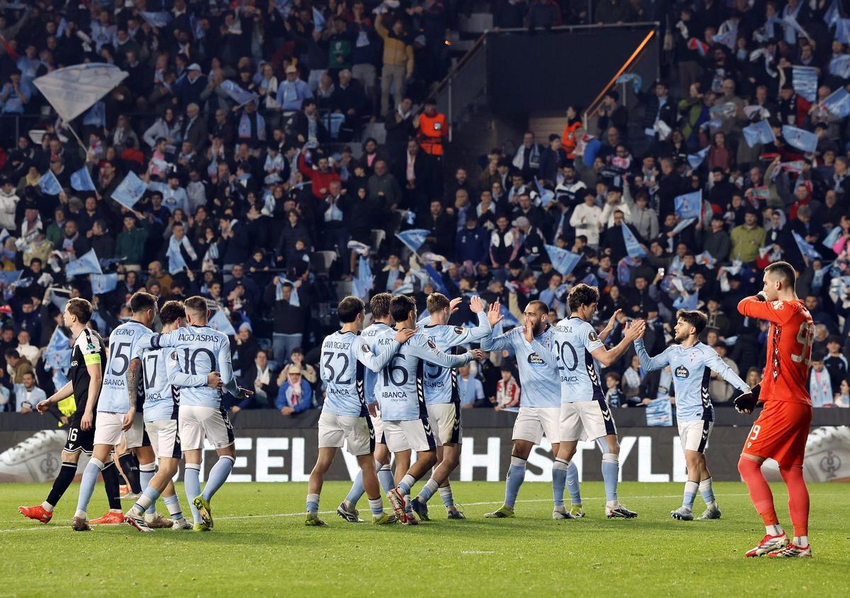 Balaídos vive otra gran noche europea: las mejores fotos del Celta-PAOK