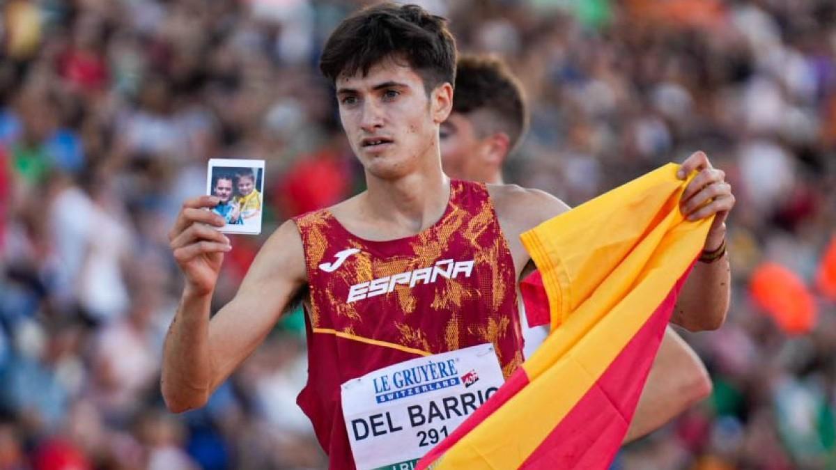 Sergio del Barrio, oro en 3.000 metros obstáculos