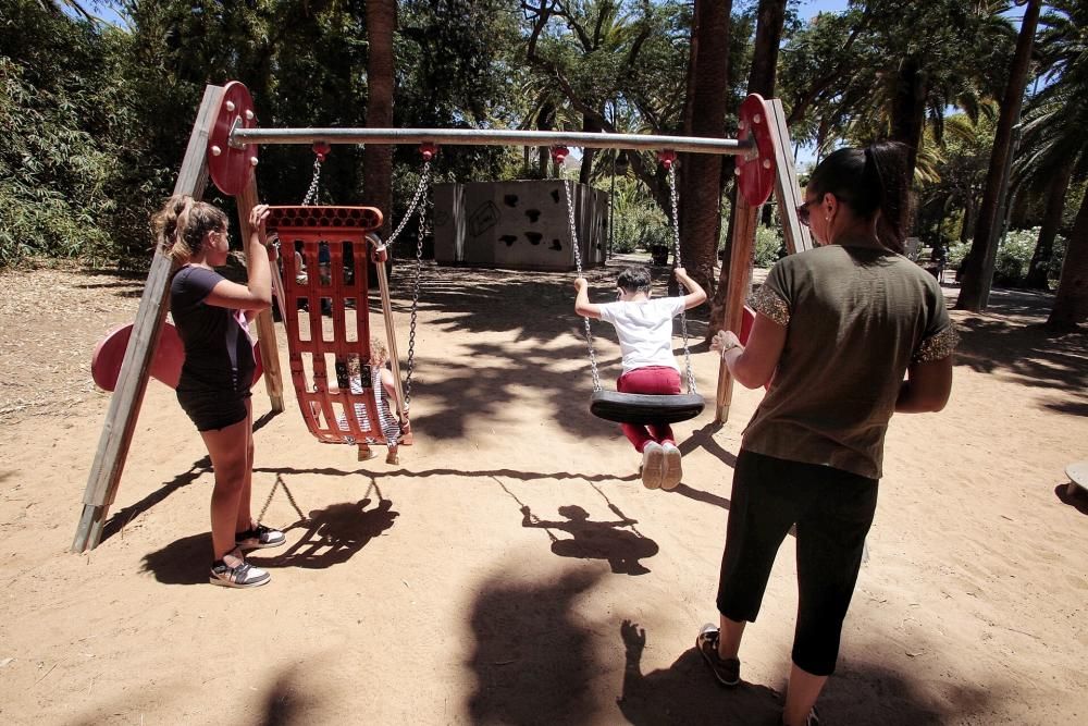 Apertura de la zona infantil del García Sanabria