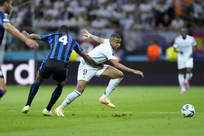 Final de la Supercopa de Europa de fútbol entre Real Madrid y Atalanta disputado en el Estadio Nacional de Polonia, en Varsovia.